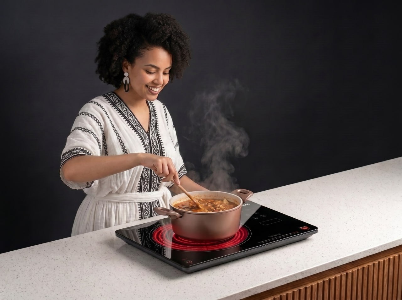 AMAHE Infrared Single Cooker